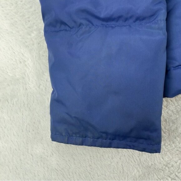 Polo Ralph Lauren Size Large Girls Down Blue Puffer Jacket Winter Outdoors Nylon - Picture 5 of 16